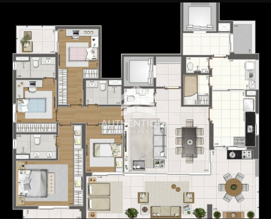 Apartamento, 3 quartos, 184 m² - Foto 23