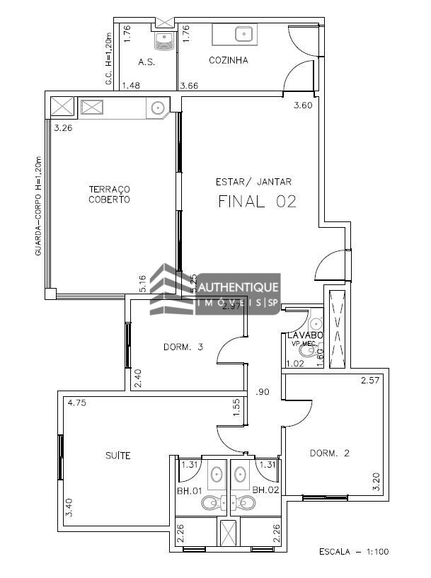 Apartamento à venda com 2 quartos, 98m² - Foto 10