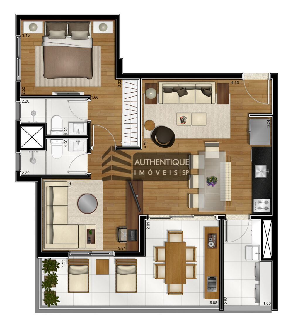 Apartamento à venda com 2 quartos, 72m² - Foto 31