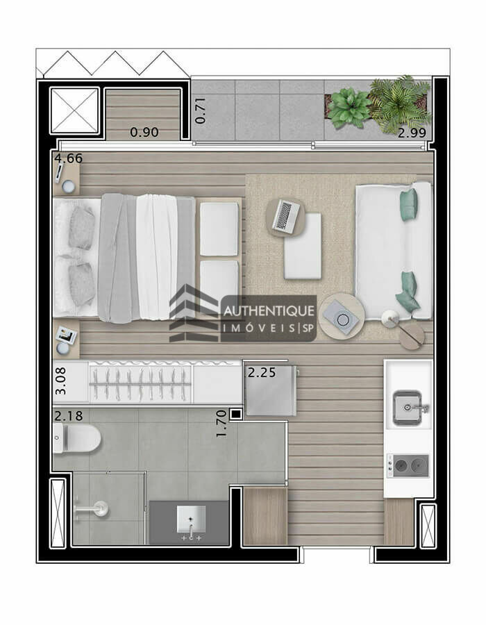 Apartamento à venda com 2 quartos, 172m² - Foto 39