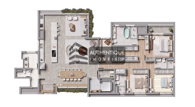 Apartamento à venda com 4 quartos, 219m² - Foto 23