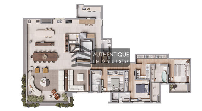 Apartamento à venda com 4 quartos, 219m² - Foto 25