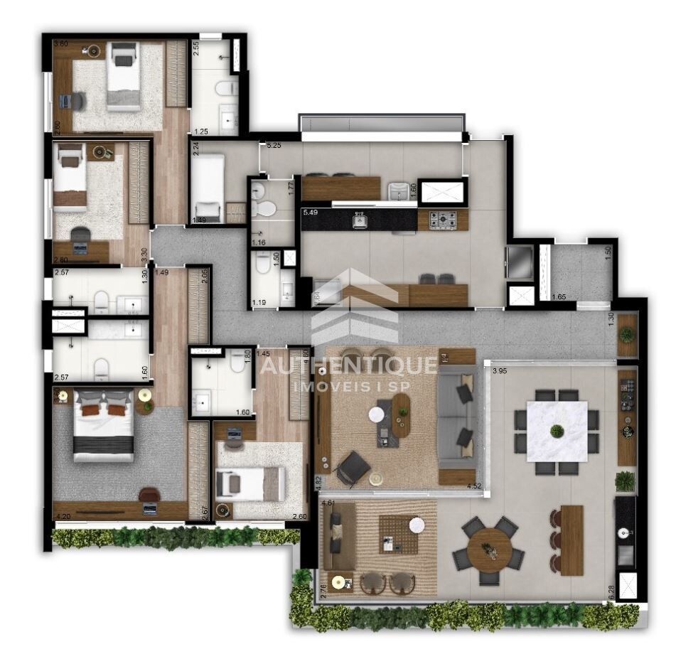Apartamento, 4 quartos, 201 m² - Foto 16