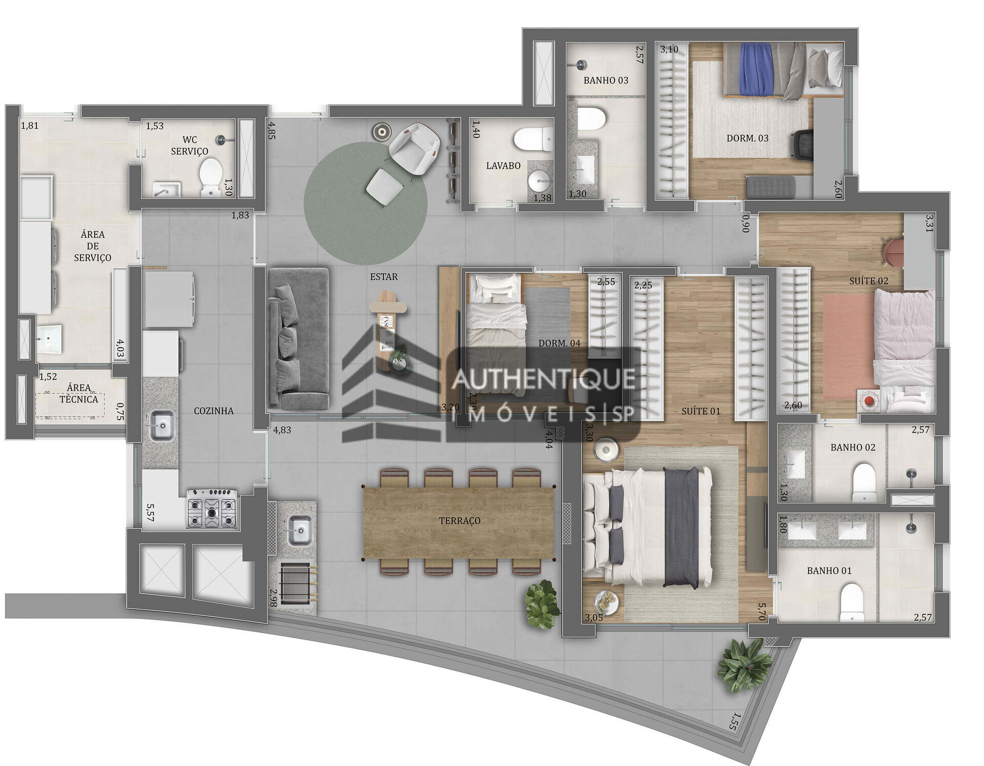 Apartamento à venda com 2 quartos, 79m² - Foto 28