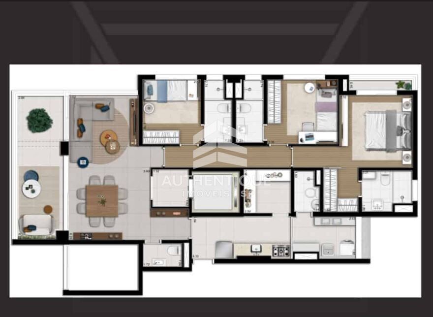 Apartamento, 3 quartos, 127 m² - Foto 14