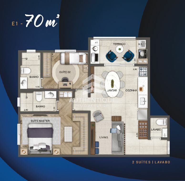 Apartamento, 3 quartos, 171 m² - Foto 19