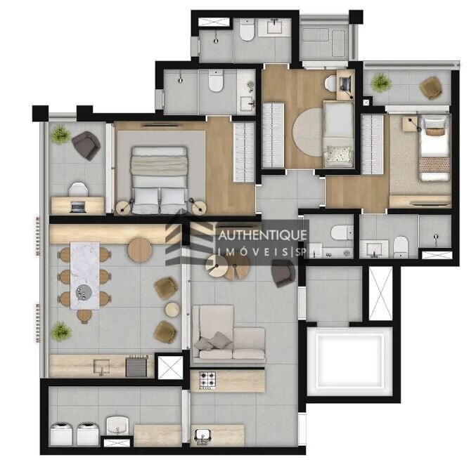 Apartamento à venda com 3 quartos, 105m² - Foto 23