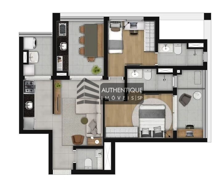 Apartamento à venda com 3 quartos, 105m² - Foto 20