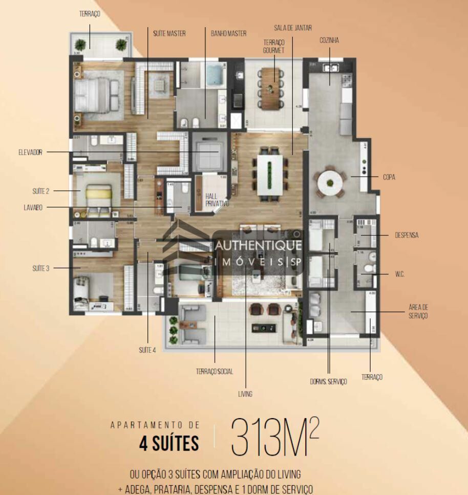 Cobertura à venda com 4 quartos, 708m² - Foto 12