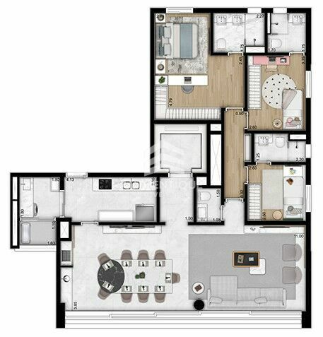 Apartamento, 3 quartos, 133 m² - Foto 34
