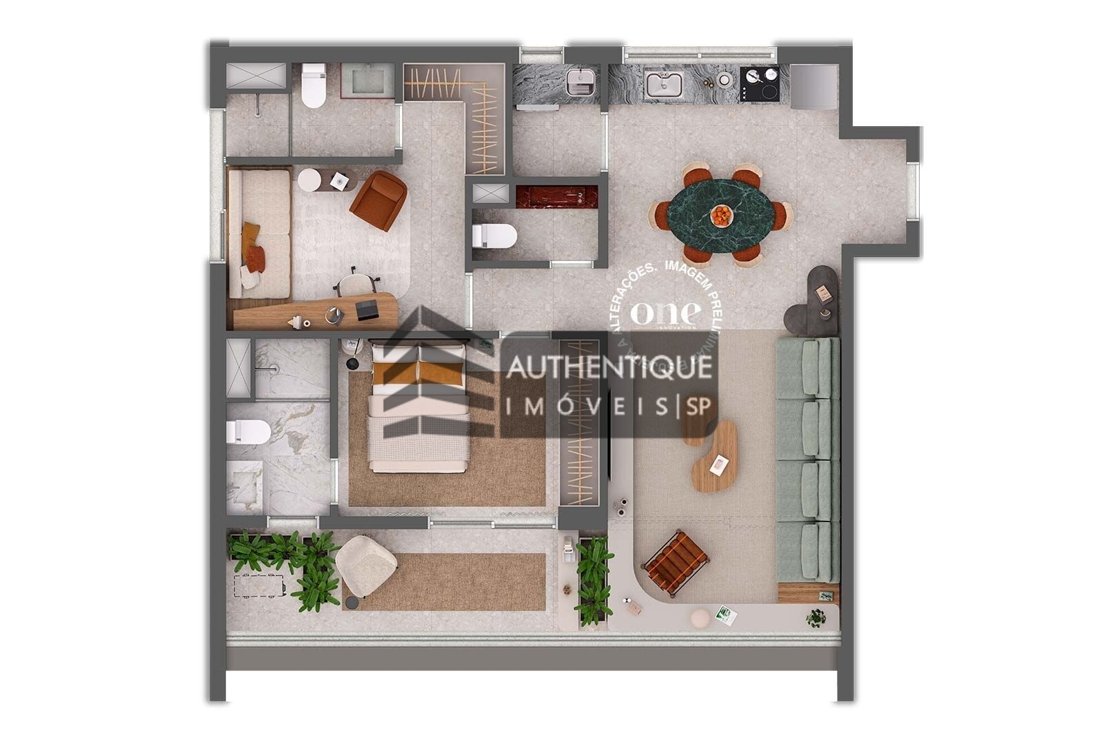 Cobertura, 1 quarto, 84 m² - Foto 24