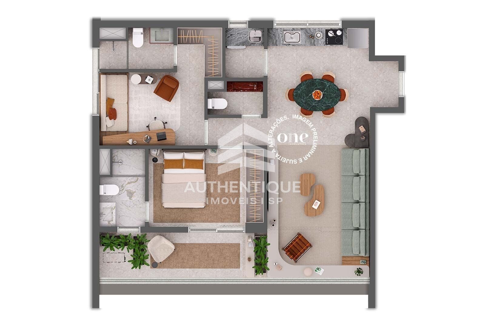 Cobertura, 1 quarto, 84 m² - Foto 24