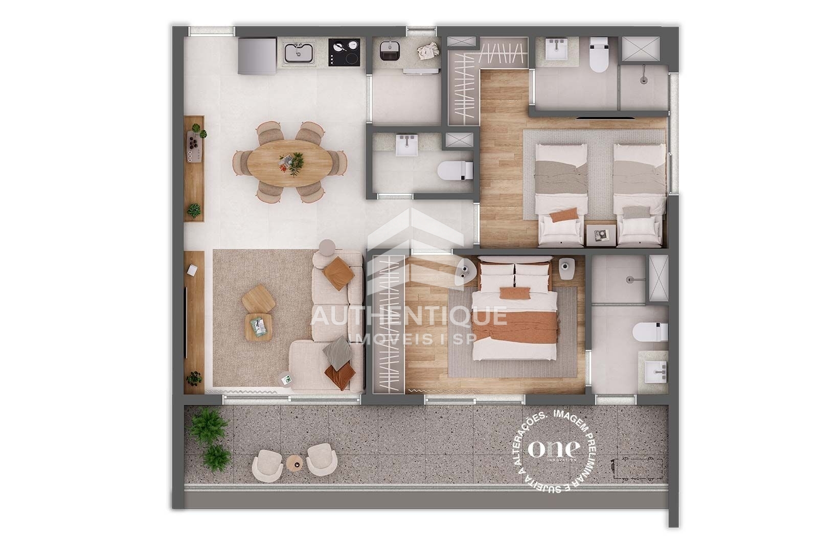 Cobertura, 1 quarto, 84 m² - Foto 23