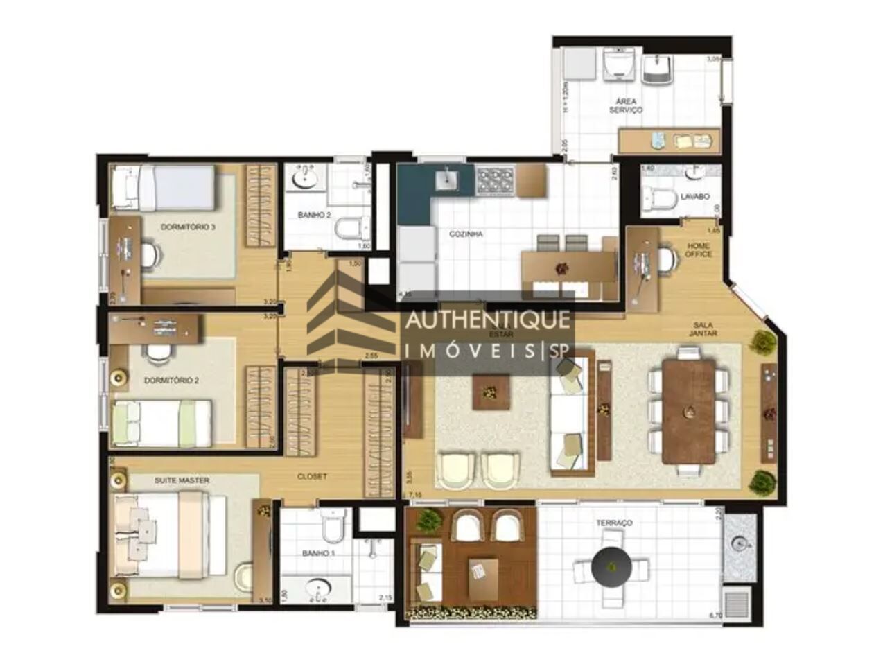 Apartamento à venda com 3 quartos, 91m² - Foto 25