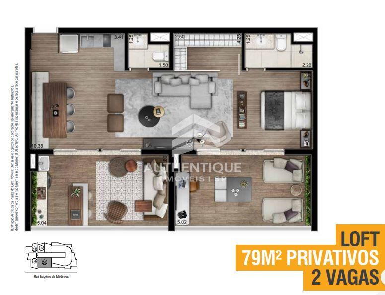 Apartamento, 1 quarto, 34 m² - Foto 41