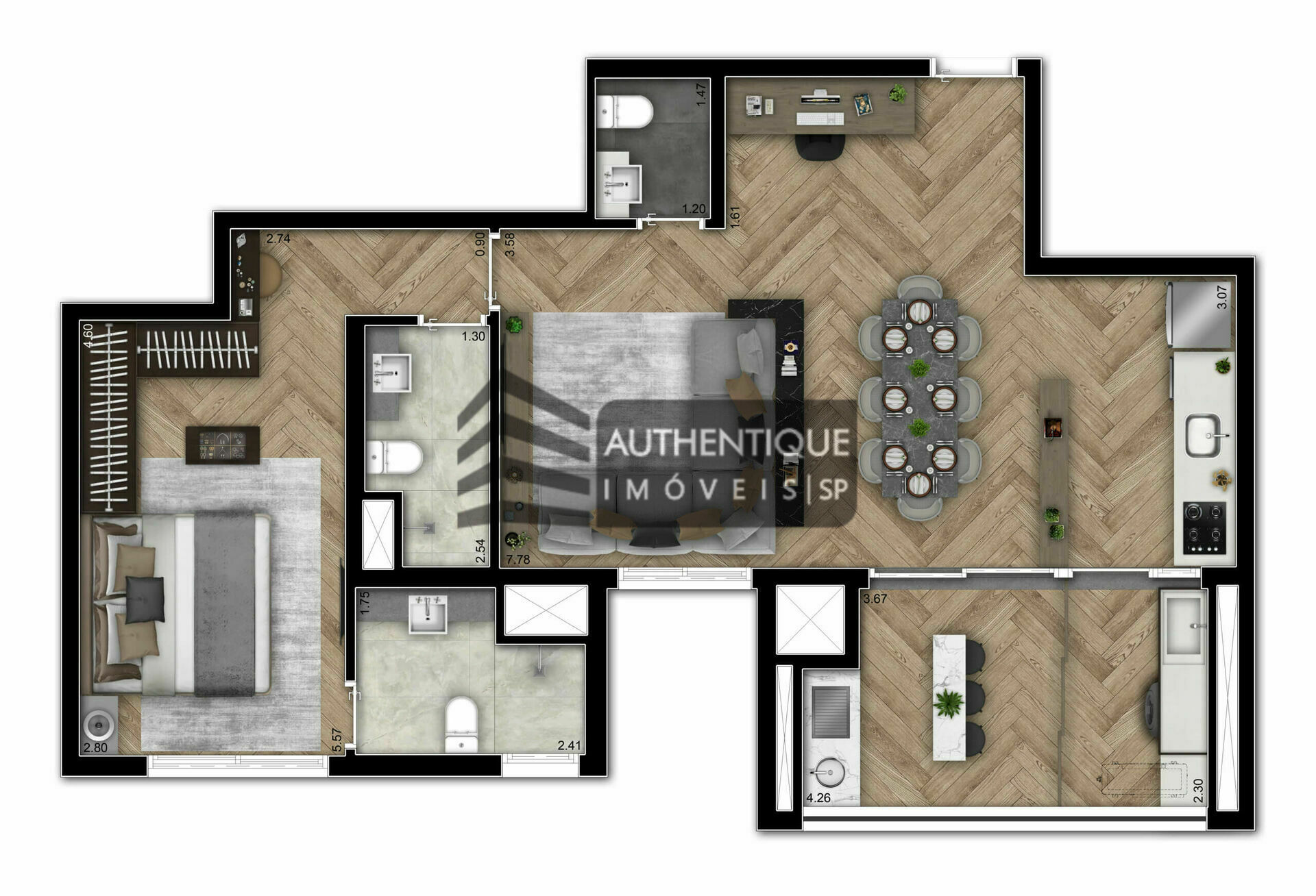 Apartamento à venda com 3 quartos, 92m² - Foto 32