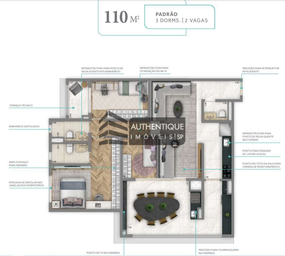 Apartamento, 3 quartos, 175 m² - Foto 22
