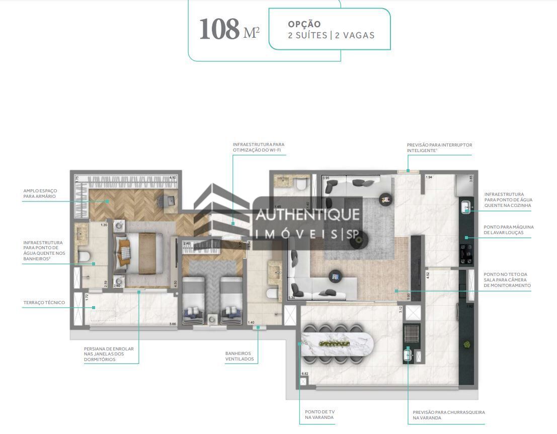 Apartamento, 3 quartos, 175 m² - Foto 19