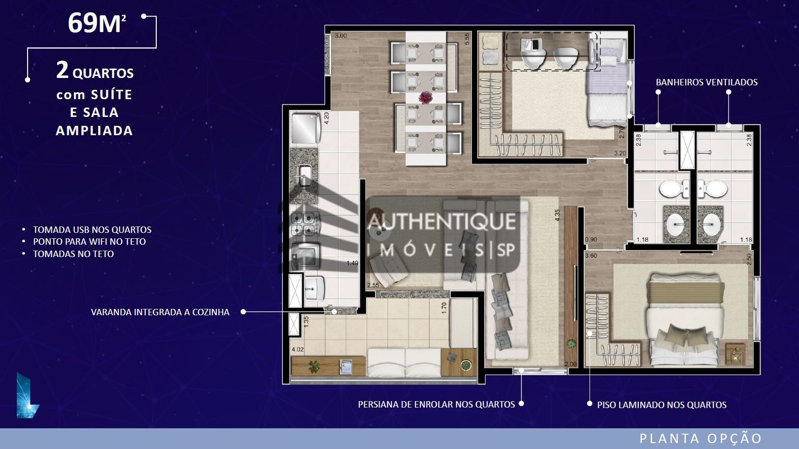 Apartamento à venda com 3 quartos, 69m² - Foto 48