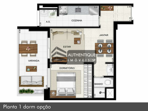 Apartamento à venda com 1 quarto, 49m² - Foto 29