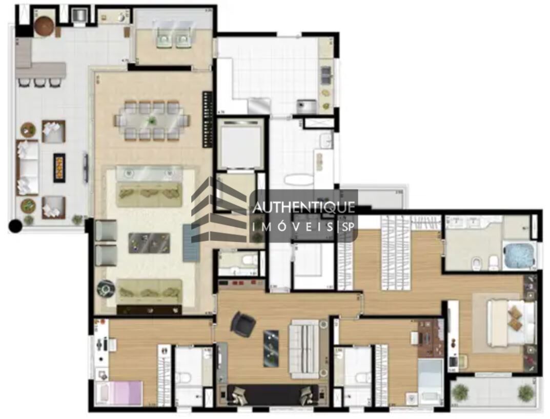 Apartamento à venda com 3 quartos, 258m² - Foto 22