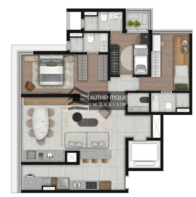 Apartamento, 1 quarto, 24 m² - Foto 22