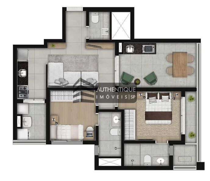 Apartamento, 1 quarto, 24 m² - Foto 21