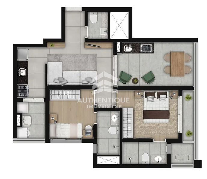 Apartamento, 1 quarto, 24 m² - Foto 21