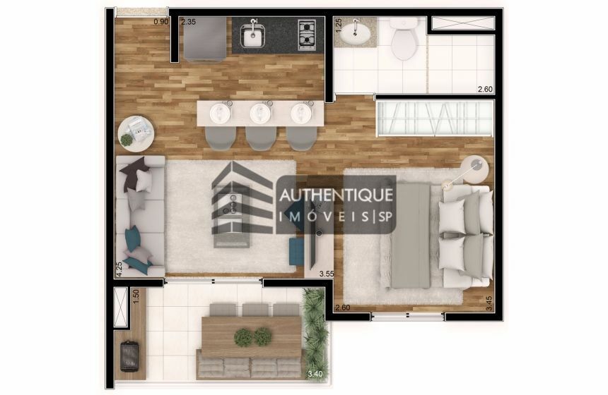 Apartamento à venda com 2 quartos, 58m² - Foto 16