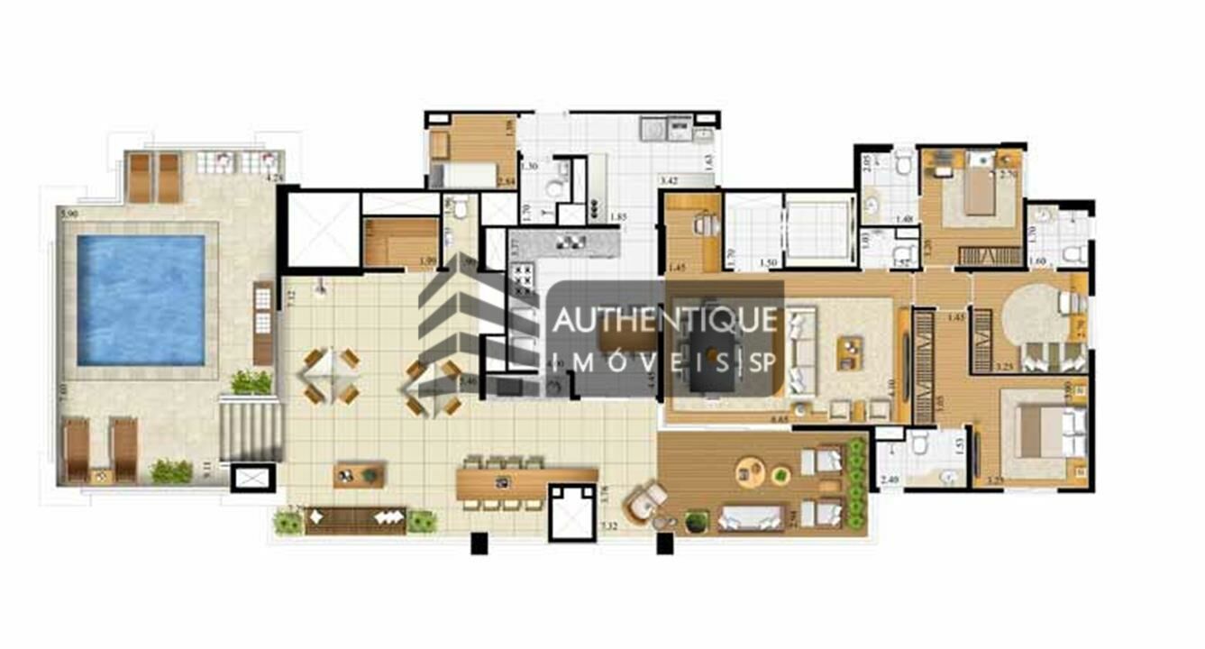 Apartamento à venda com 2 quartos, 140m² - Foto 29