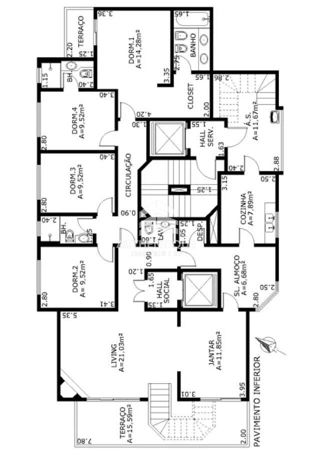 Cobertura, 4 quartos, 350 m² - Foto 49