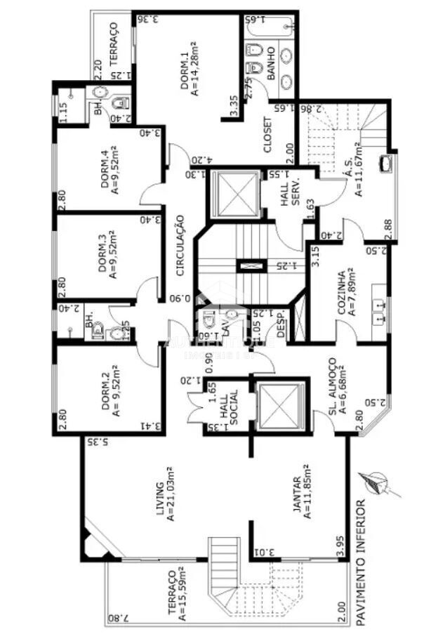 Cobertura, 4 quartos, 350 m² - Foto 49