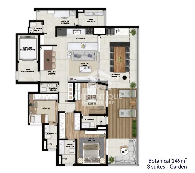 Apartamento, 4 quartos, 194 m² - Foto 31