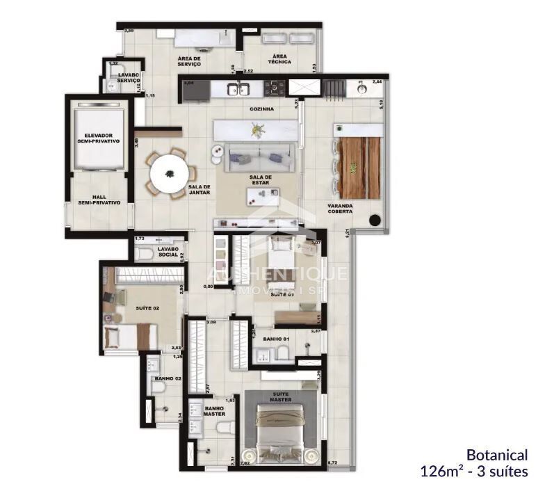 Apartamento, 4 quartos, 194 m² - Foto 33