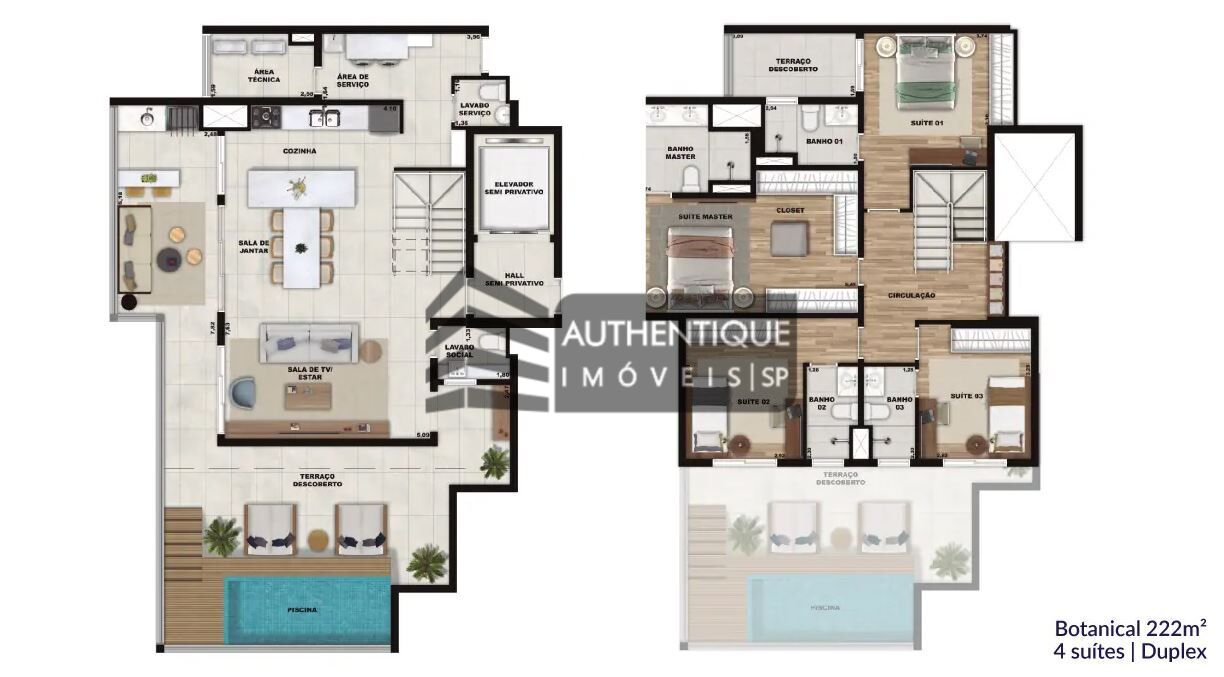 Apartamento à venda com 4 quartos, 194m² - Foto 35