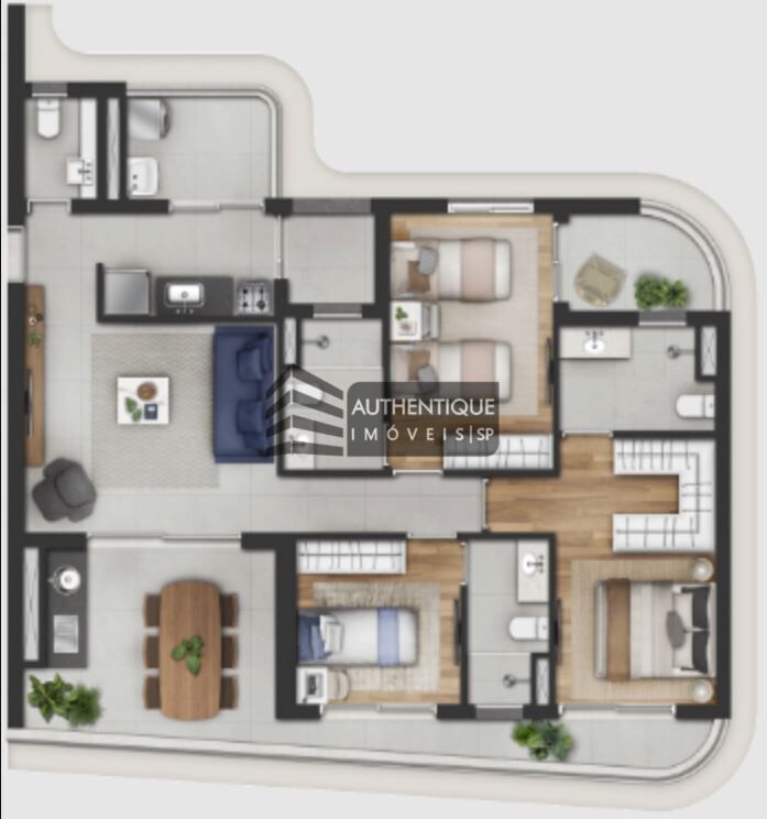 Apartamento à venda com 1 quarto, 40m² - Foto 50