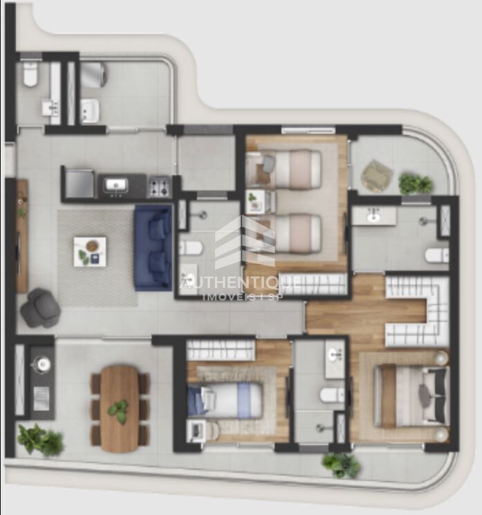 Apartamento, 1 quarto, 40 m² - Foto 50