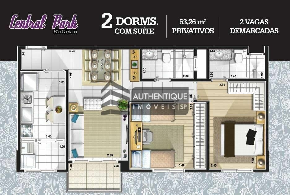 Apartamento à venda com 2 quartos, 63m² - Foto 48