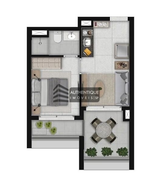 Apartamento à venda com 2 quartos, 57m² - Foto 6