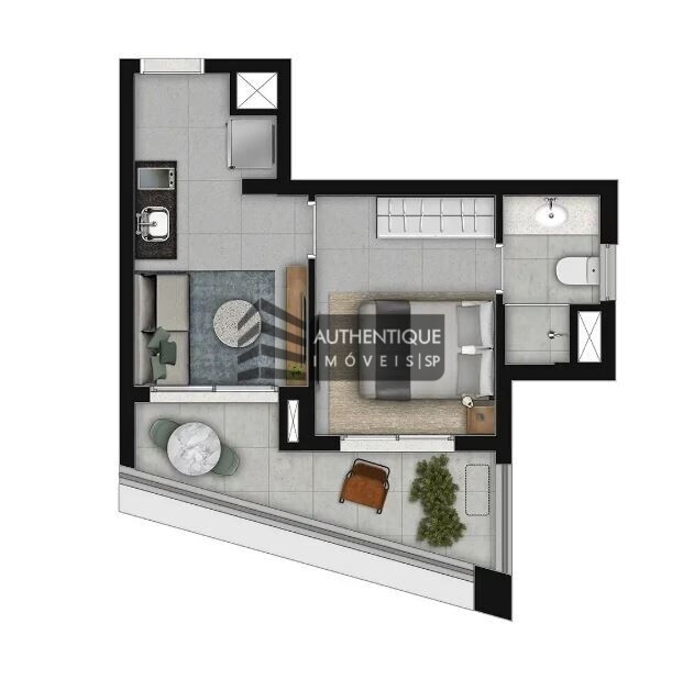 Apartamento à venda com 2 quartos, 57m² - Foto 5