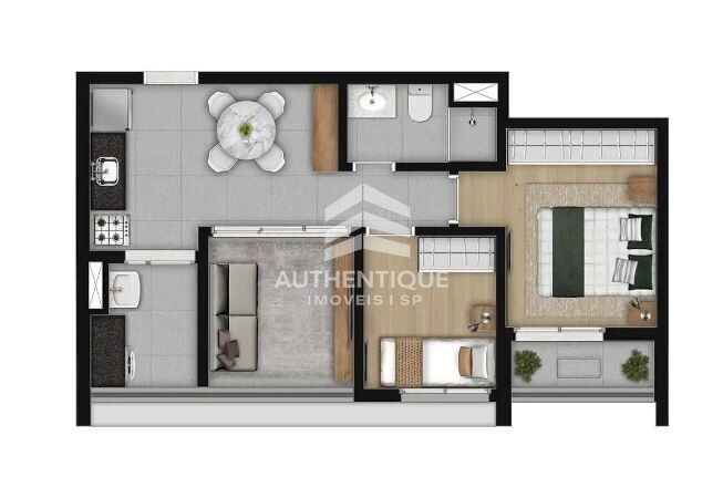 Apartamento, 2 quartos, 57 m² - Foto 7