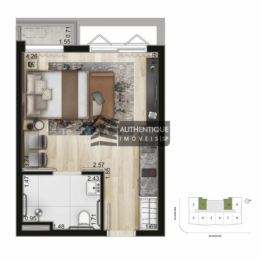 Apartamento à venda com 3 quartos, 120m² - Foto 31