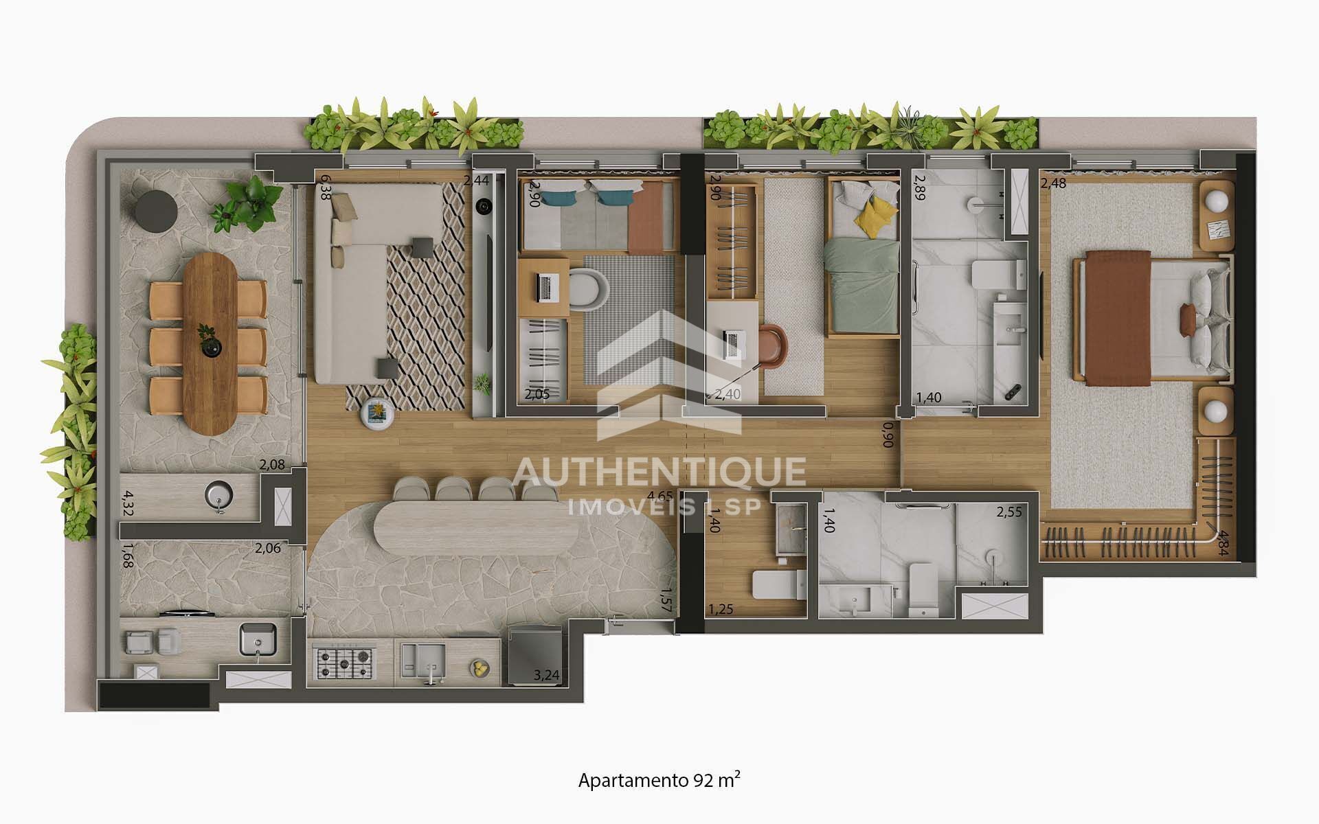 Apartamento, 1 quarto, 42 m² - Foto 32