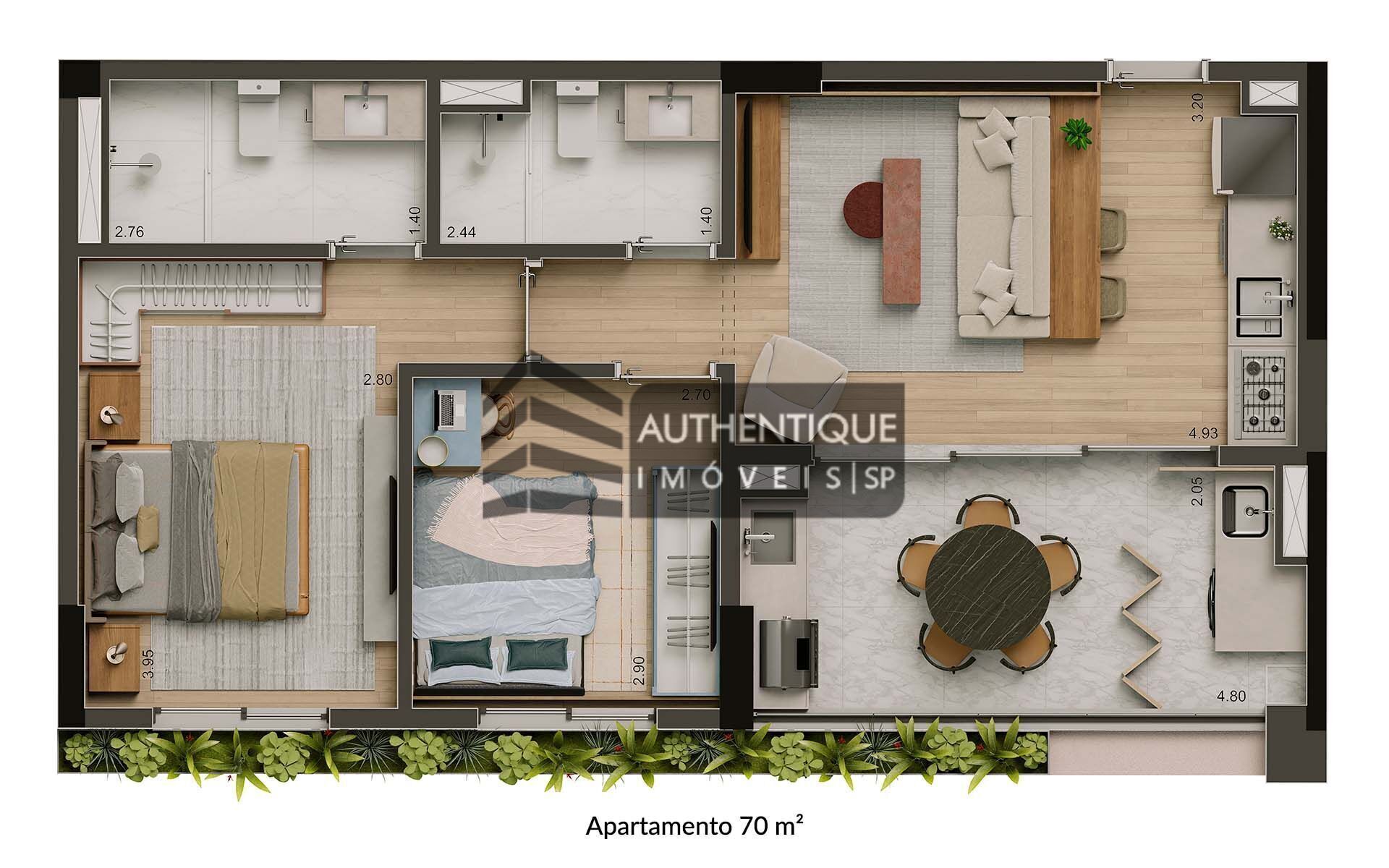 Apartamento à venda com 1 quarto, 42m² - Foto 25