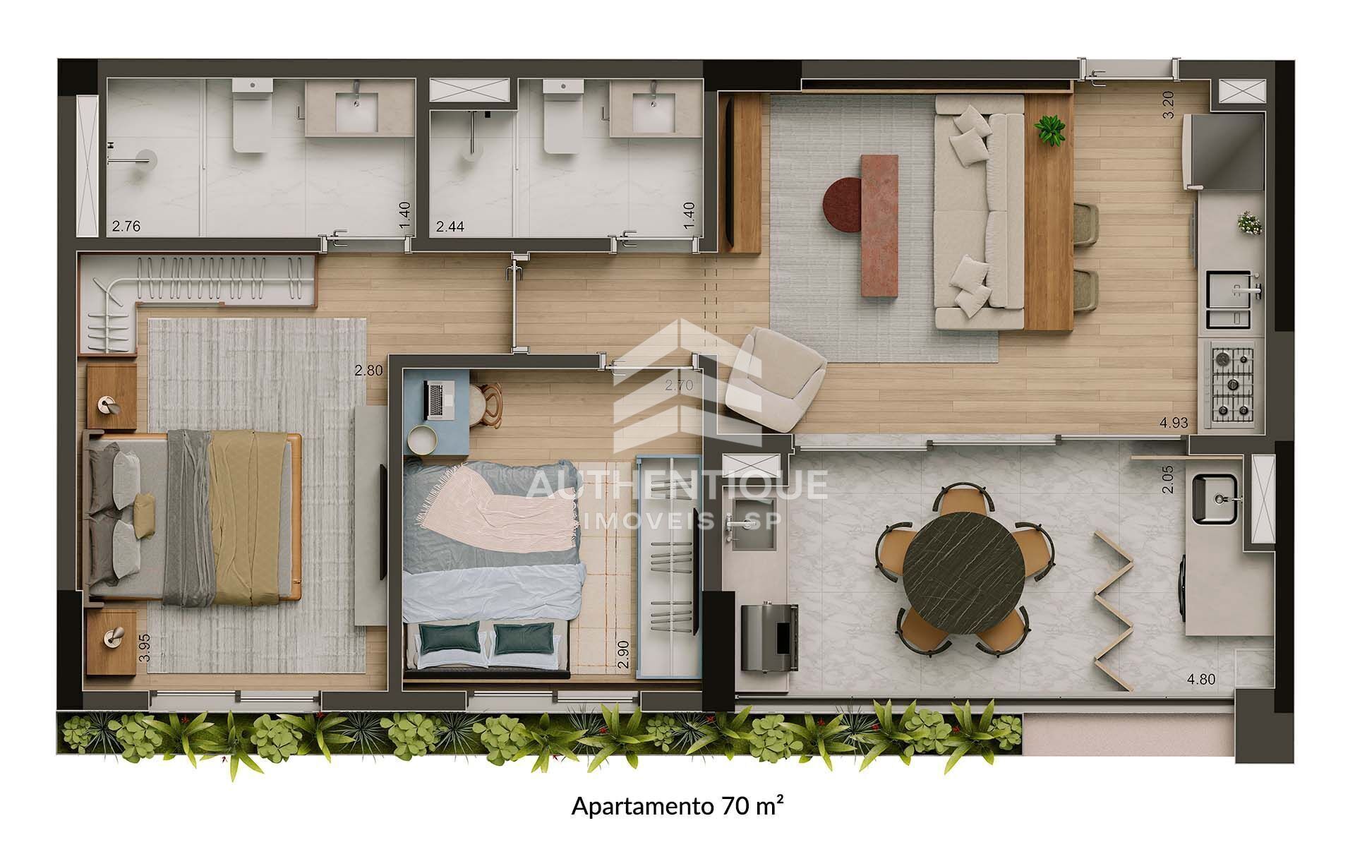 Apartamento, 1 quarto, 42 m² - Foto 25