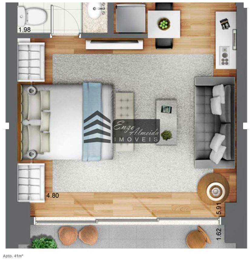 Apartamento à venda com 2 quartos, 63m² - Foto 21