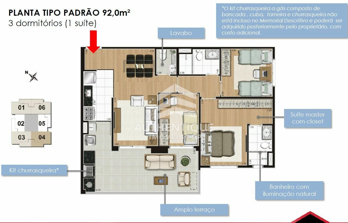 Apartamento, 2 quartos, 92 m² - Foto 31
