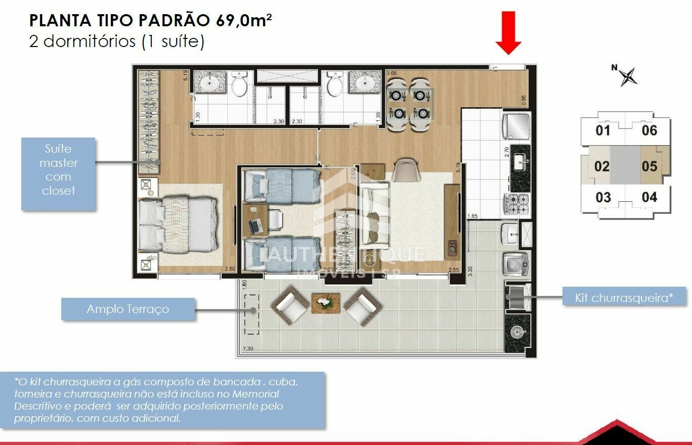 Apartamento, 2 quartos, 92 m² - Foto 30