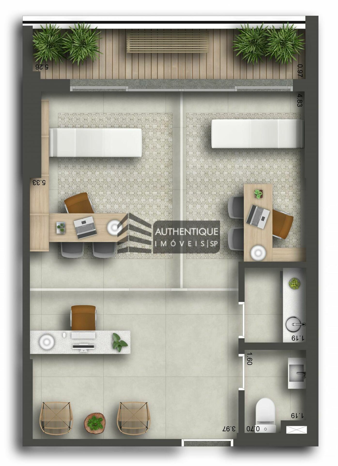 Apartamento à venda com 1 quarto, 23m² - Foto 26