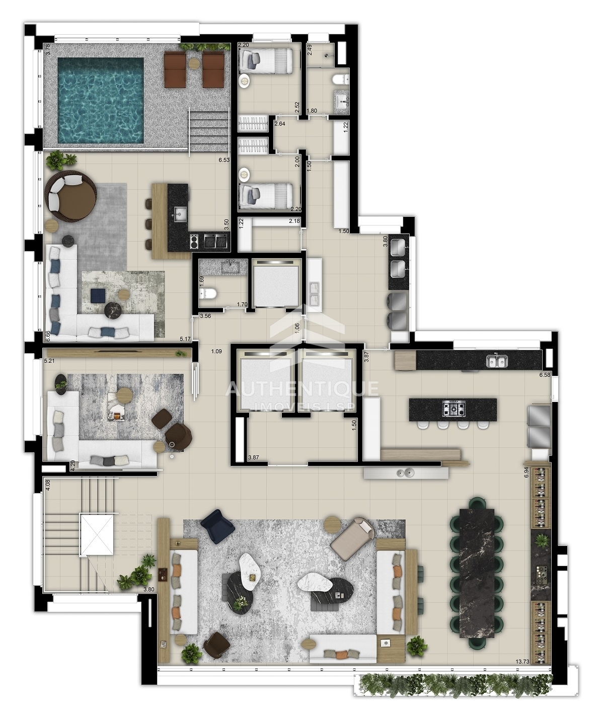 Cobertura, 3 quartos, 506 m² - Foto 32